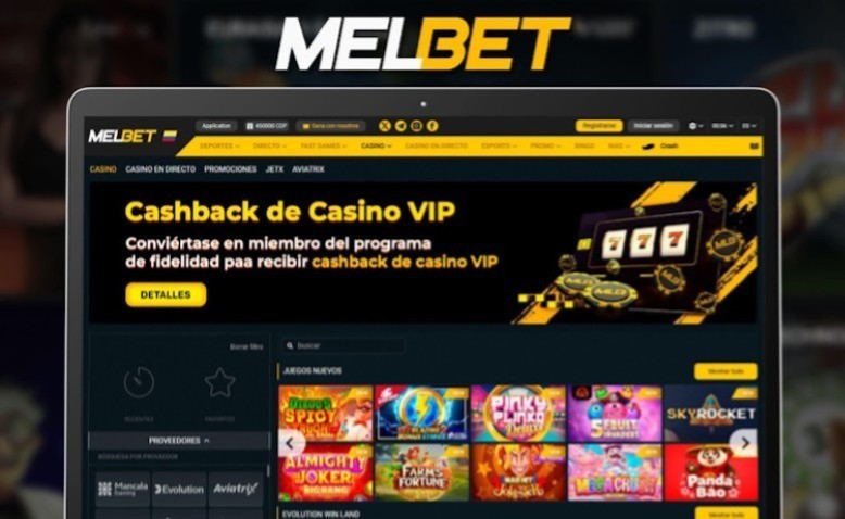 Explora los juegos de casino y tragamonedas de Melbet en Colombia