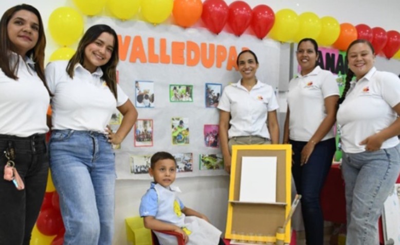 Comfacesar amplia la atención a la primera infancia y llega a 7.500 niños del Cesar