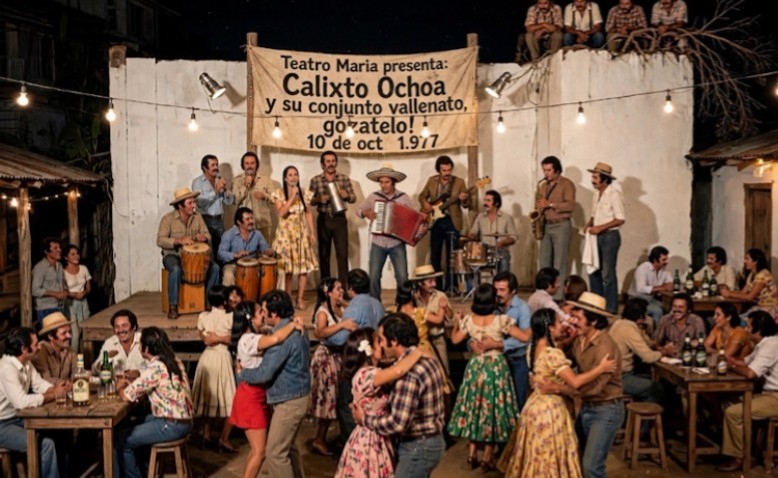 El bajo electrónico de Calixto Ochoa