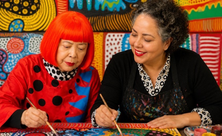 Habitar el infinito: Yayoi Kusama y el cemento transformado en útero