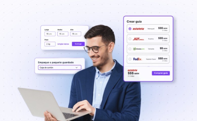 Cómo cotizar un envío en una plataforma multipaquetería