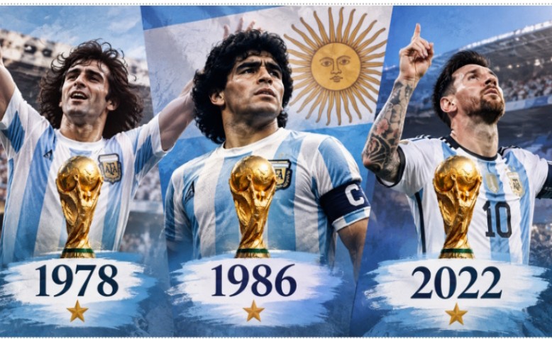 Cuántos Mundiales ganó Argentina y en  qué año: historia de sus títulos en el  fútbol